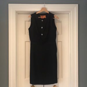 Tory Burch Black woven classic dress